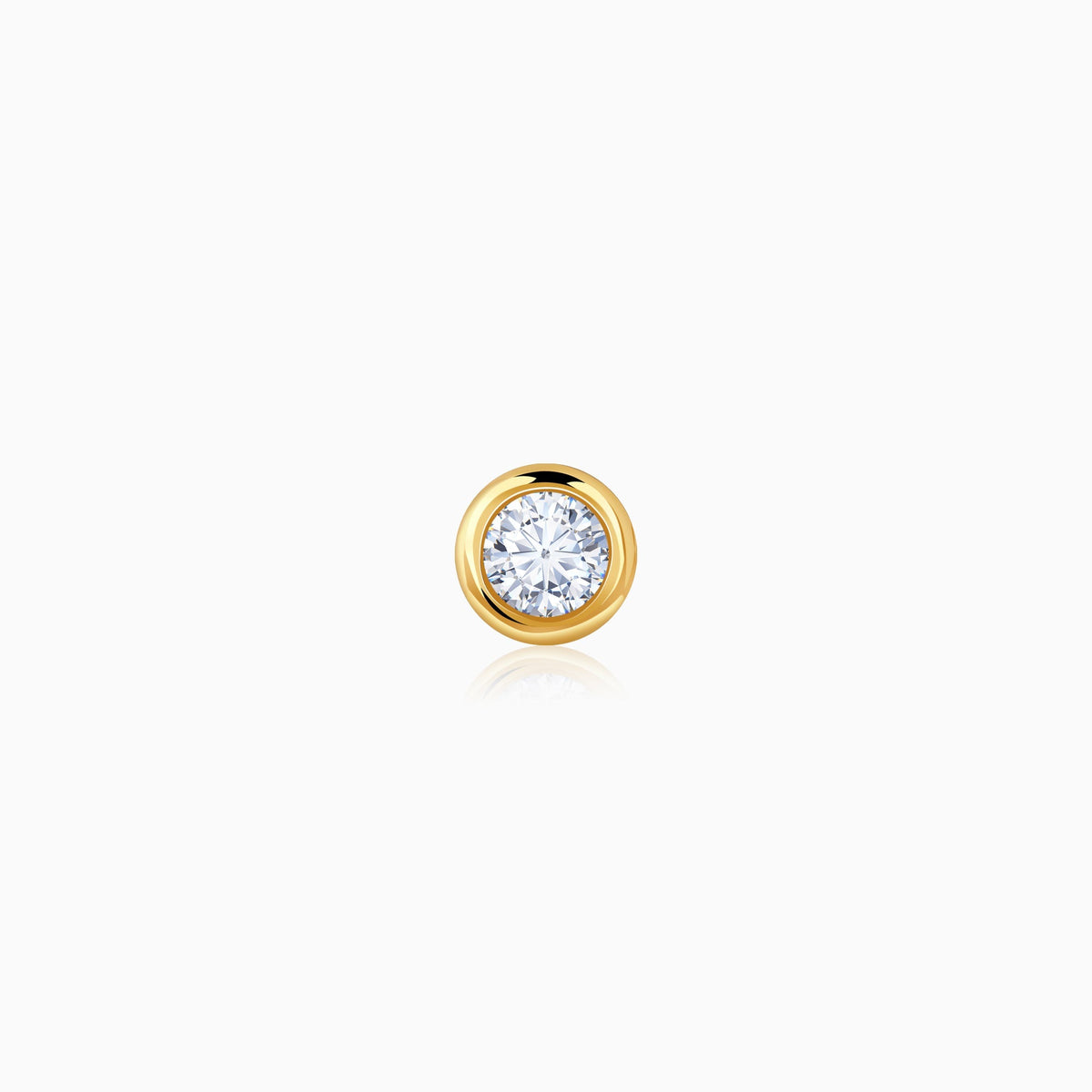 Trigon Mosaic Nose Pin