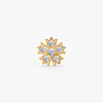 Sunflower Dawn Nose Pin
