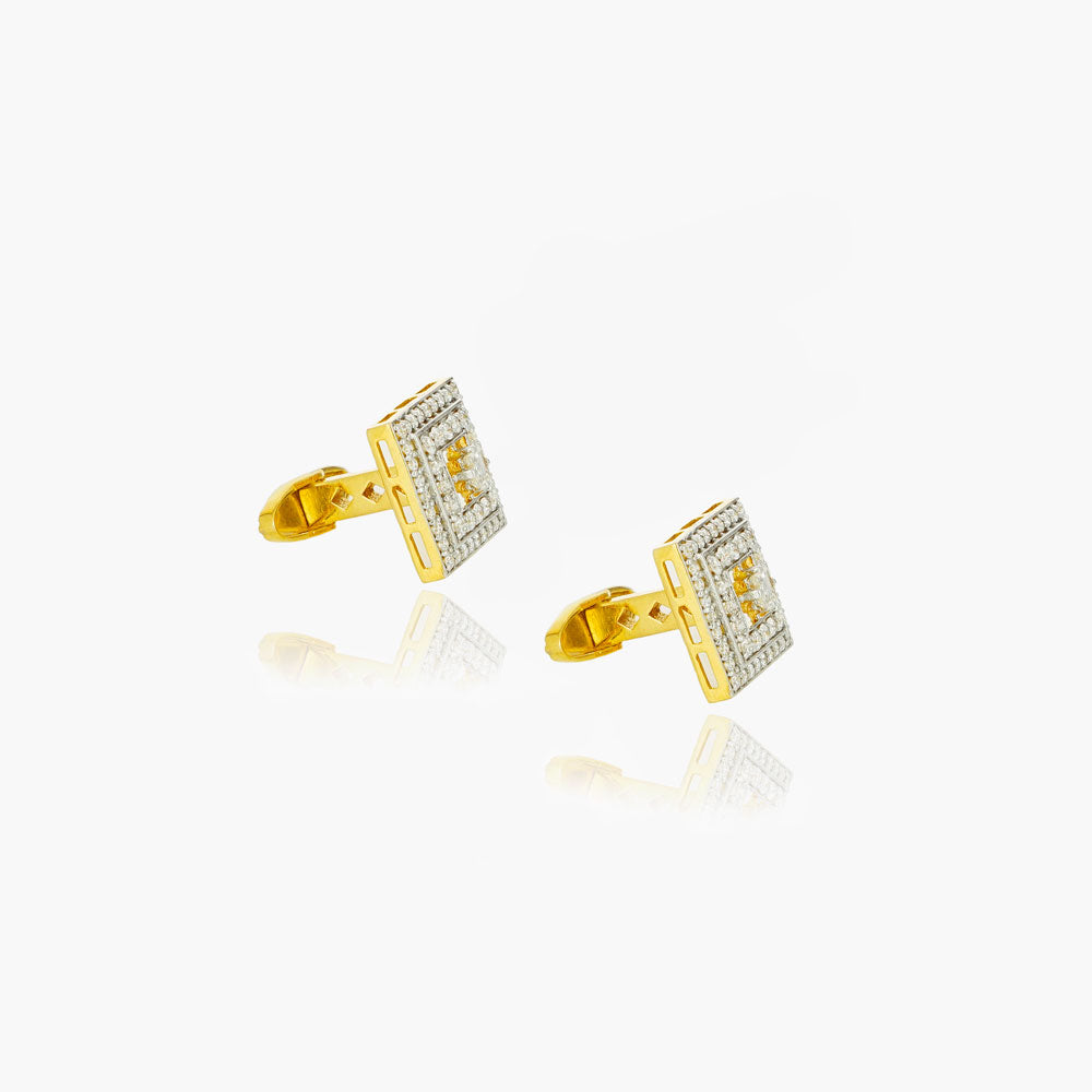 Gilded Mosaic Cufflinks