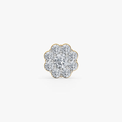 Radiant Medallion Nose Pin
