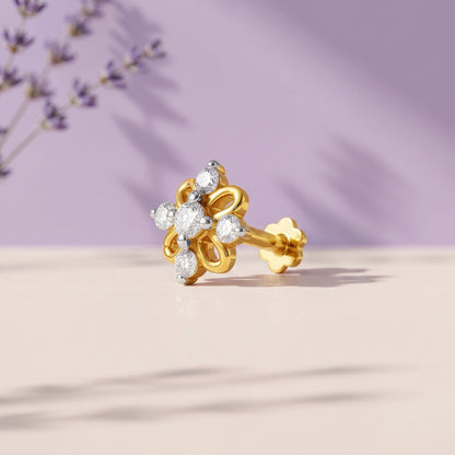 Clover Constellation Nose Pin