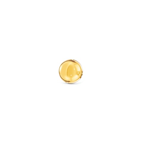 Sunlit Disc Nose Pin
