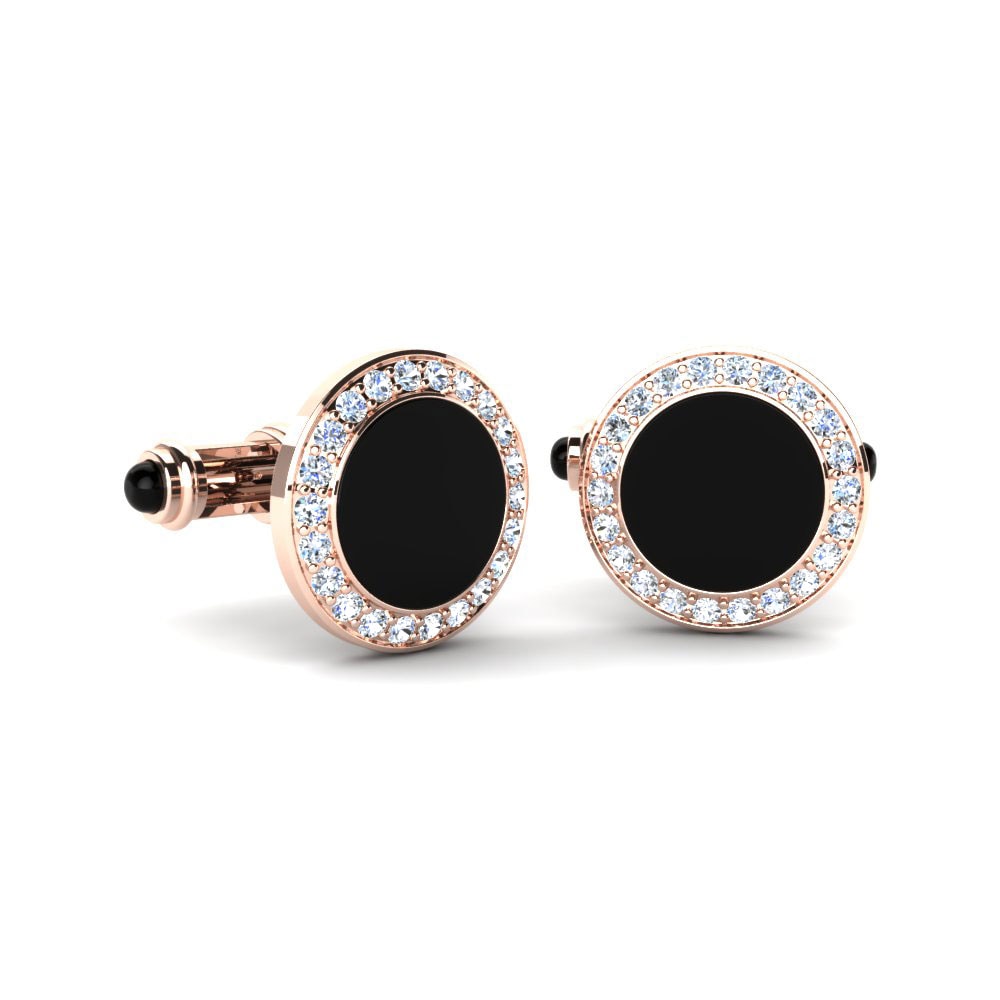 Noir Aureole Cufflinks