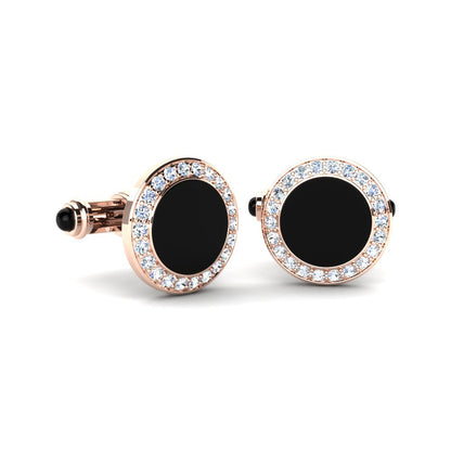 Noir Aureole Cufflinks