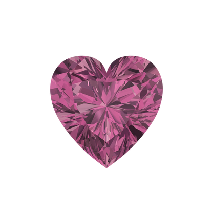Pink Heart Gemstone