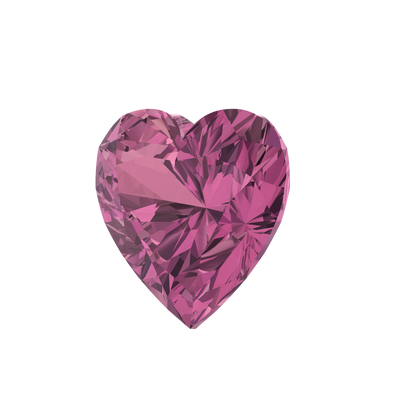 Pink Heart Gemstone