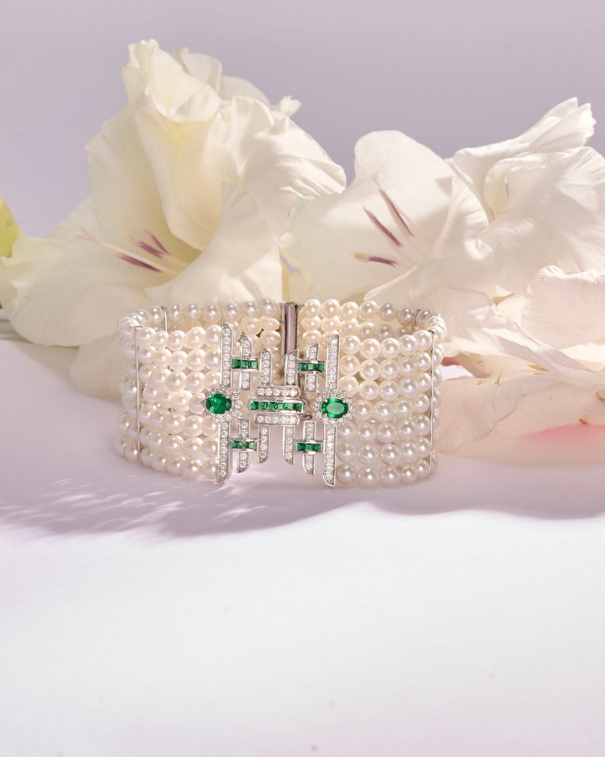 Ivory Lattice Bracelet — 2659