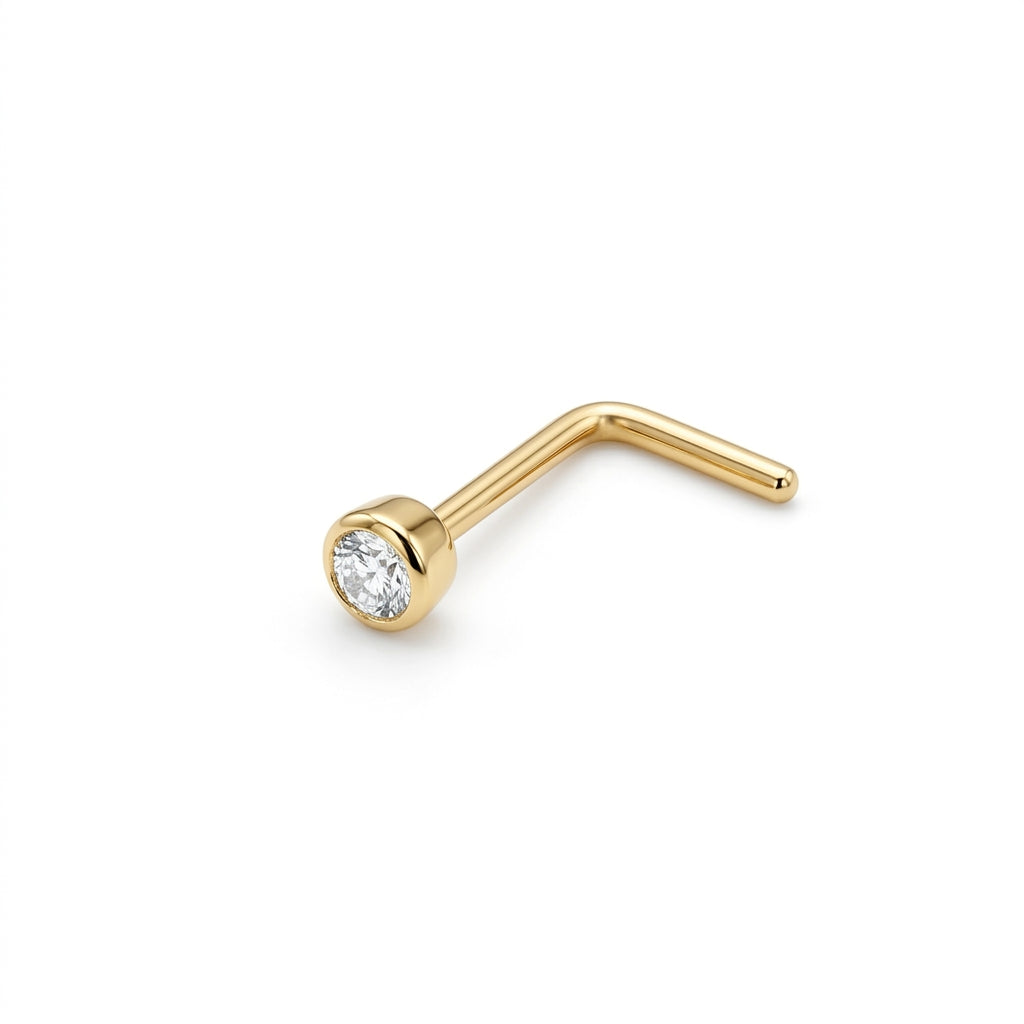 Whispering Arc Nose Pin
