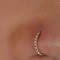 Whispering Arc Nose Pin
