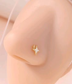 Whispering Arc Nose Pin