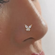 Butterfly Reverie Nose Pin